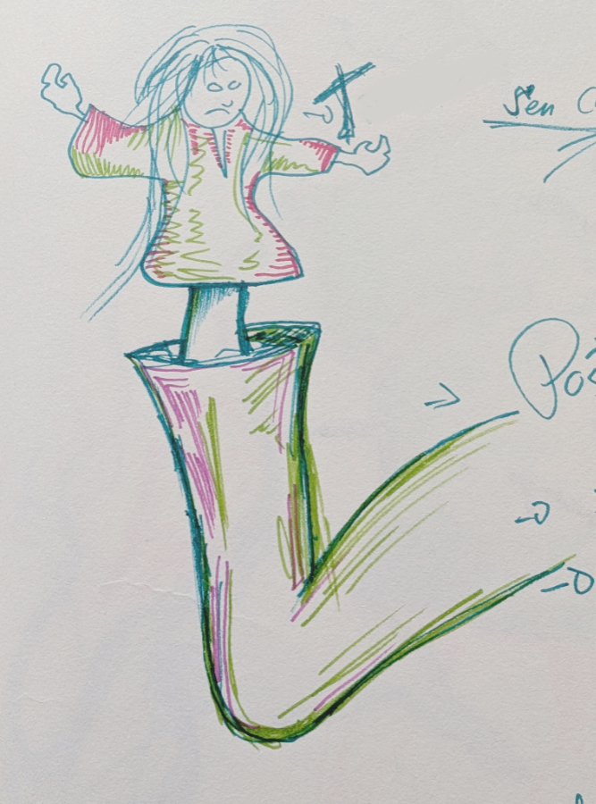 LK dessin marionnette Dessin de Louis-Karl