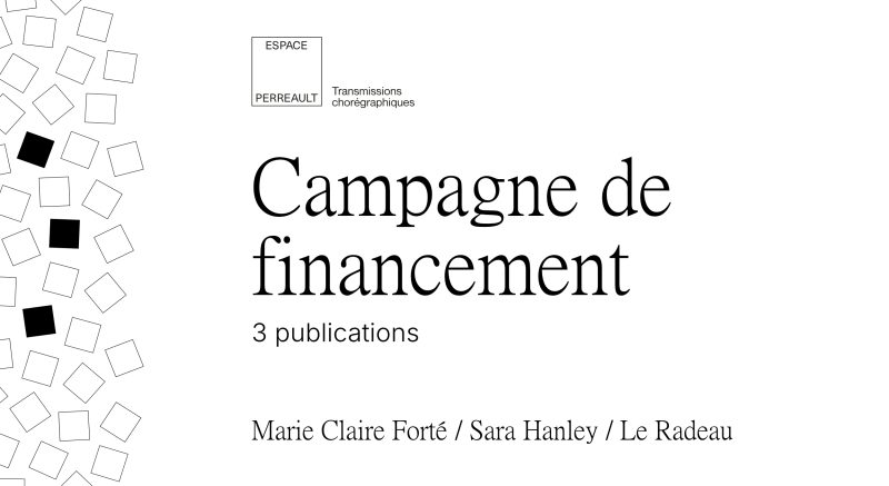 Visuel de la campagne de financement de 2027 pour trois publications